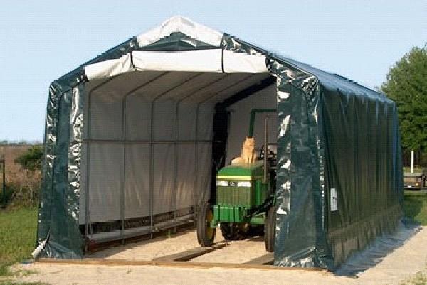 12'Wx24'Lx10'H heavy duty portable shelter